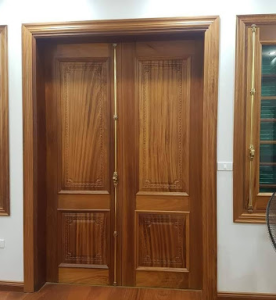 Thi công cửa gỗ