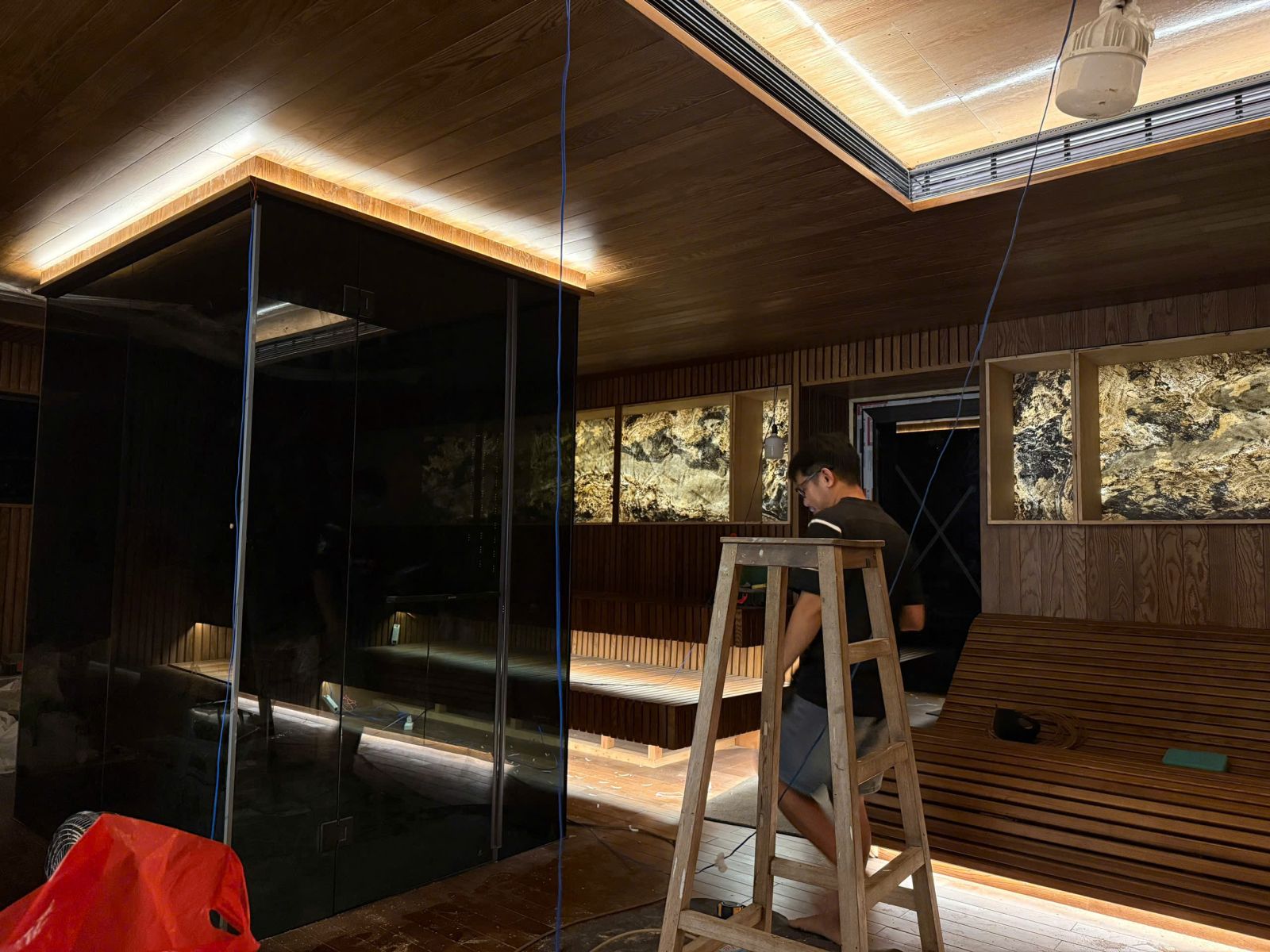 thi công phòng xông hơi SPA Thủ Đức