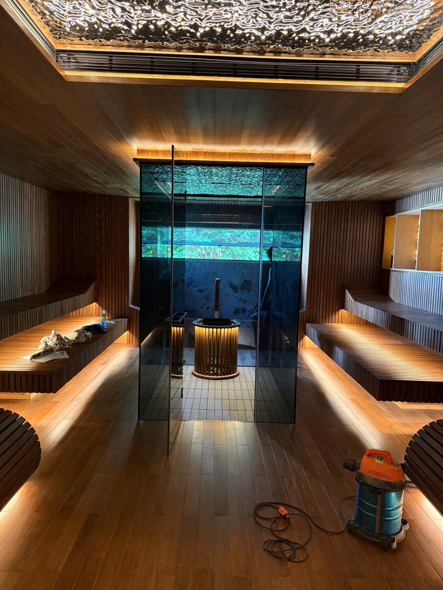thi công phòng xông hơi SPA Thủ Đức
